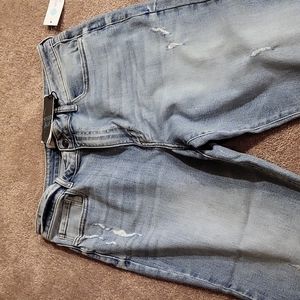 Ally High RIse Straight Crop Jeans